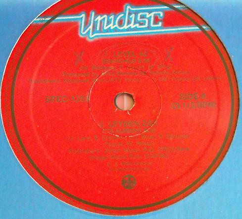 Level 42 / Leyden Zar / Kebekelektrik - Starchild / It's Allright / War Dance / Magic Fly | Unidisc (SPEC-1281)
