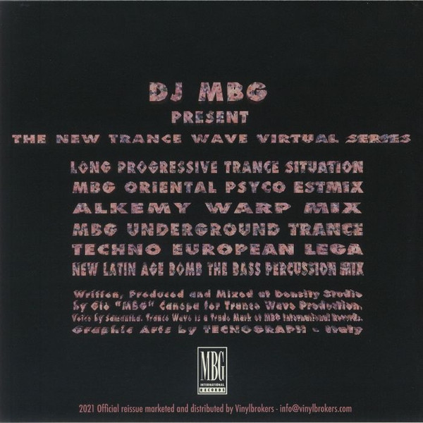 MBG - Trance Wave One (The Other Face Of MBG) | MBG International Records (MBG 2192) - 2 MBG - Trance Wave One (The Other Face Of MBG) | MBG International Records (MBG 2192) - 2