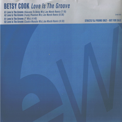 Betsy Cook - Love Is The Groove | EastWest (SAM 899) - main