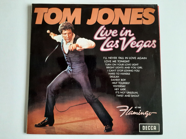 Tom Jones - Live In Las Vegas | Decca (SKL 5032) - main