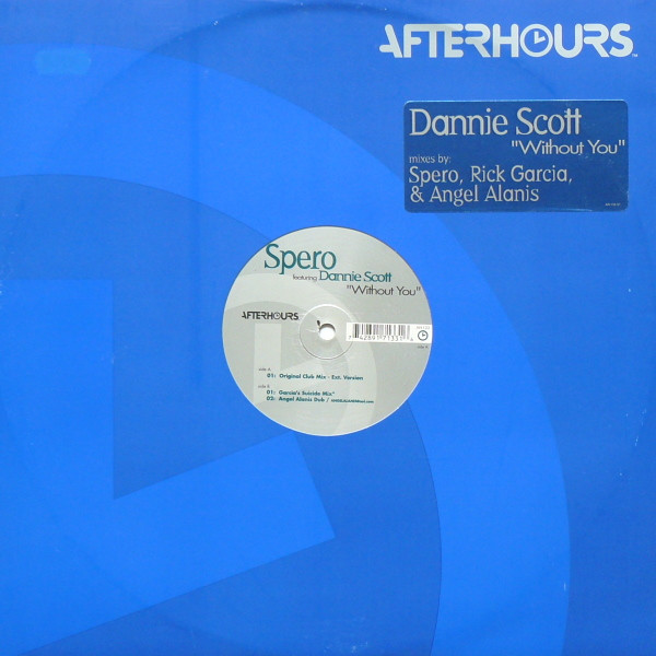 Spero  &  Dannie Scott - Without You | Afterhours (AH-133)