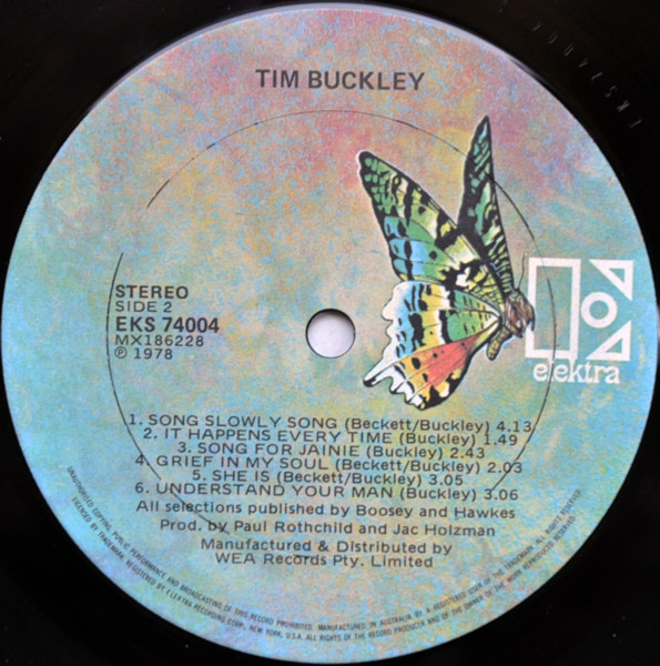 Tim Buckley - Tim Buckley | Elektra (EKS 74004) - 4 Tim Buckley - Tim Buckley | Elektra (EKS 74004) - 4