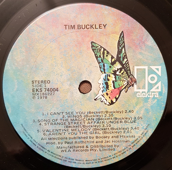 Tim Buckley - Tim Buckley | Elektra (EKS 74004) - 3 Tim Buckley - Tim Buckley | Elektra (EKS 74004) - 3
