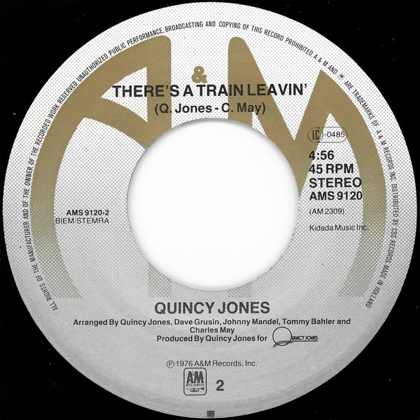 Quincy Jones - Ai No Corrida | A&M Records (AMS 9120) - 4