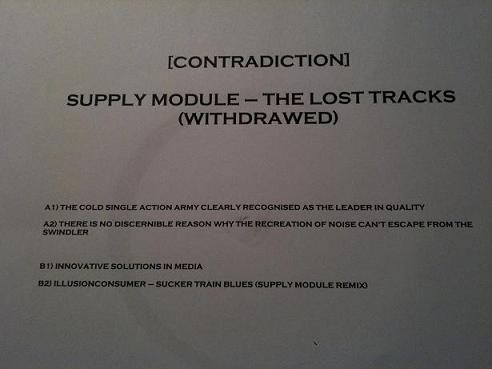 Supply Module - The Lost Tracks (Withdrawed) | Zero71 Recordings (CONTRADICTION) - 2