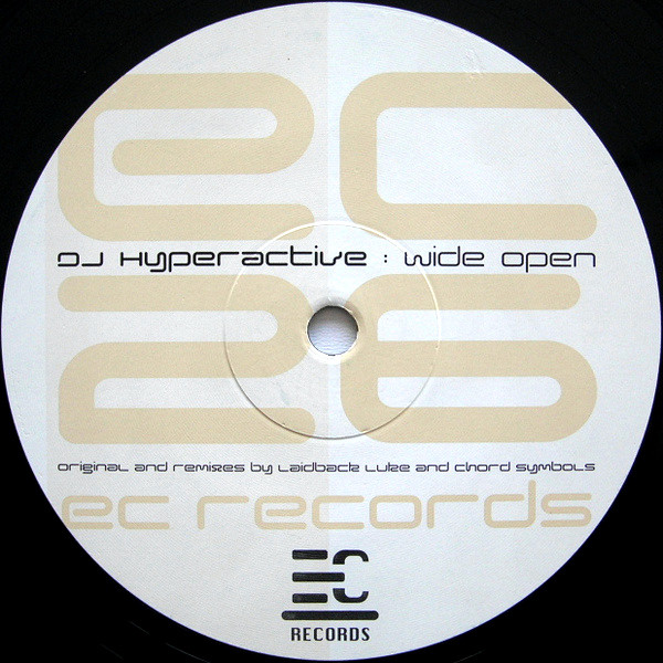 DJ Hyperactive - Wide Open | EC Records (EC 026) - 3