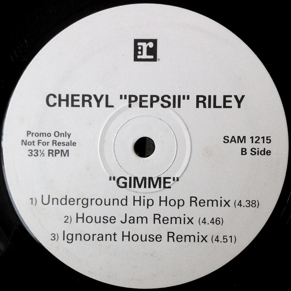 Cheryl Pepsii Riley - Gimme | Reprise Records (SAM 1215) - 2