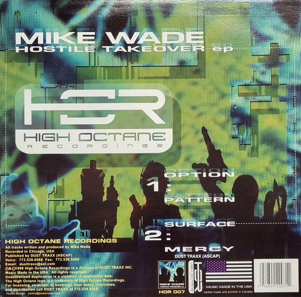 Mike Wade - Hostile Takeover | High Octane Recordings (HOR 007) - 2