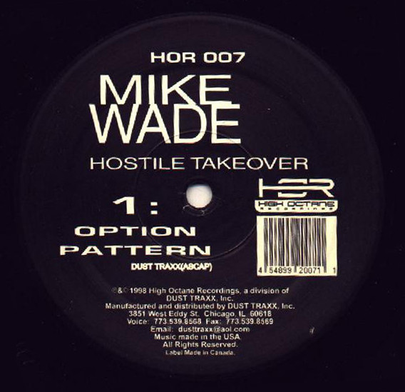 Mike Wade - Hostile Takeover | High Octane Recordings (HOR 007) - 3