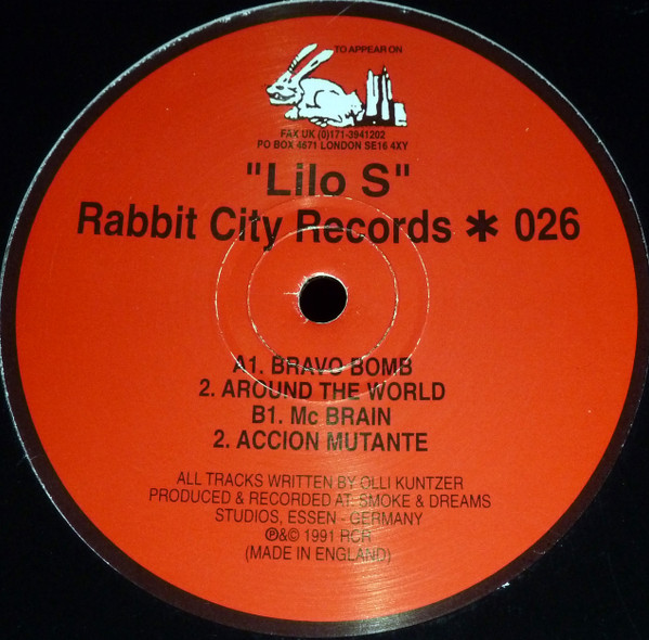 Lilo S - Bravo Bomb | Rabbit City Records (CUT 026)