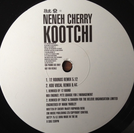 Neneh Cherry - Kootchi | Hut Recordings (HUTTP 75) - 2