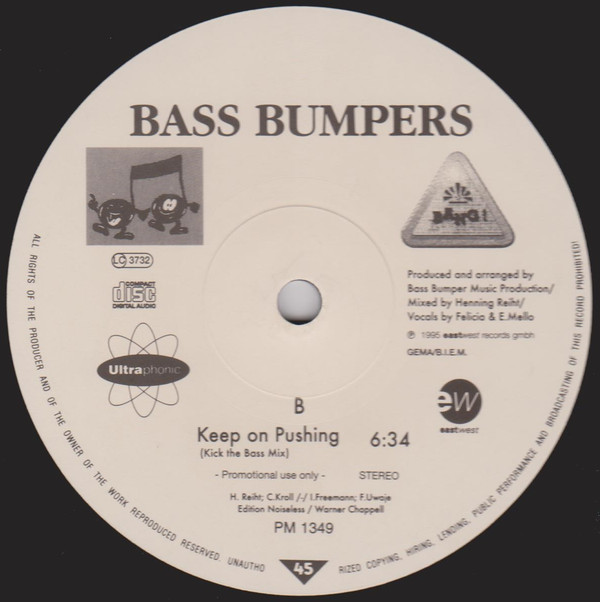 Bass Bumpers - Keep On Pushing | Ultraphonic (PM 1349) - main Bass Bumpers - Keep On Pushing | Ultraphonic (PM 1349) - main