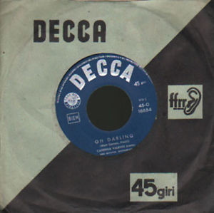 Caterina Valente - Oh Darling | Decca (45-C 16554)