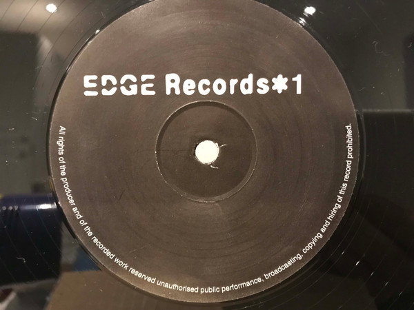 DJ Edge - *1 | Edge Records (EDGE 01) - 2