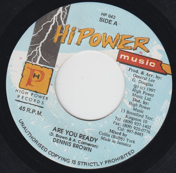 Dennis Brown - Are You Ready | Hi Power Music (HP 042)