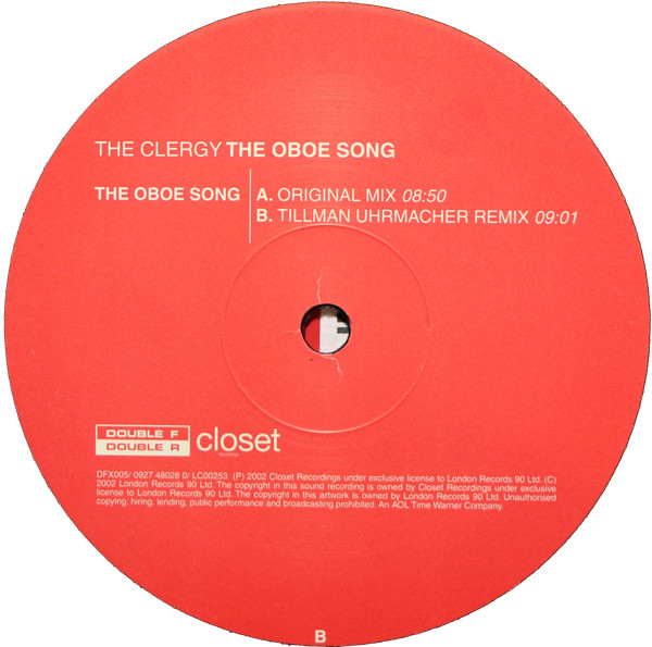 The Clergy - The Oboe Song | Double F Double R (DFX005) - 3