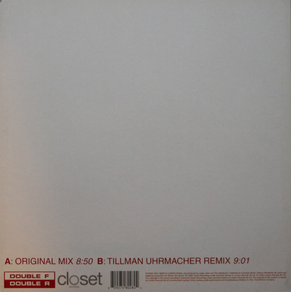 The Clergy - The Oboe Song | Double F Double R (DFX005) - 4