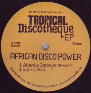 Various - Tropical Discotheque EP | Sofrito Specials (SOFR002) - main