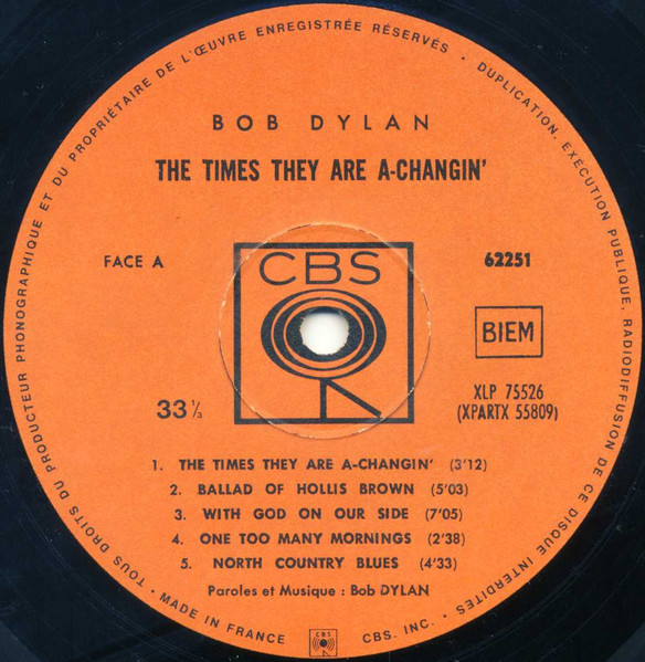 Bob Dylan - "Mister" Bob Dylan | CBS (62 251) - 4