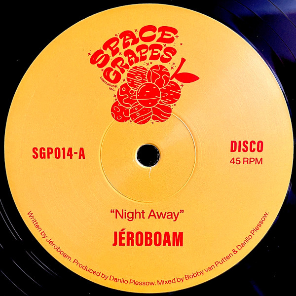 Jéroboam - Night Away / Dive Into Darkness | Space Grapes (SGP014) - main