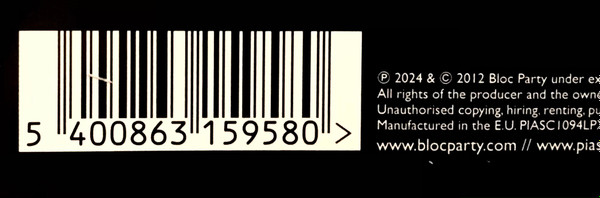 Bloc Party - Four | [PIAS] Recordings (PIASC1094LPX) - 4