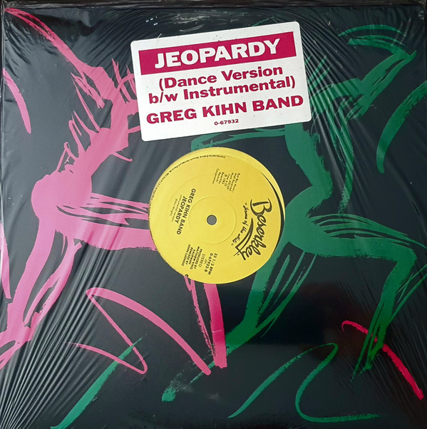 Greg Kihn Band - Jeopardy (Dance Version B/w Instrumental) | Beserkley (0-67932)