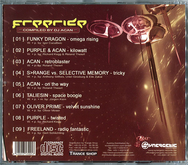 DJ Acan - Freeride | Synergetic Records (SYNCD04) - 2 DJ Acan - Freeride | Synergetic Records (SYNCD04) - 2
