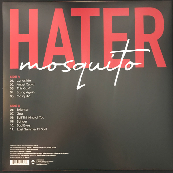 Hater - Mosquito | Fire Records (FIRELP825) - 2