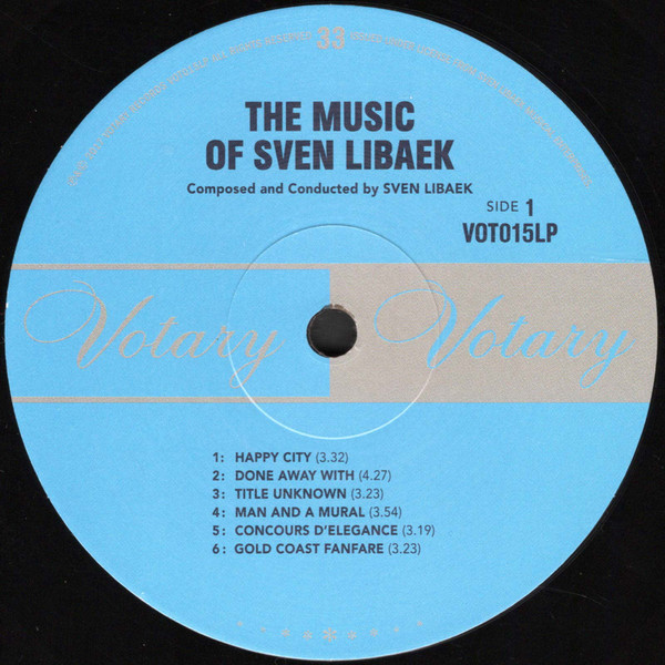 Sven Libaek - The Music Of Sven Libaek | Votary Records (VOT015LP) - 3