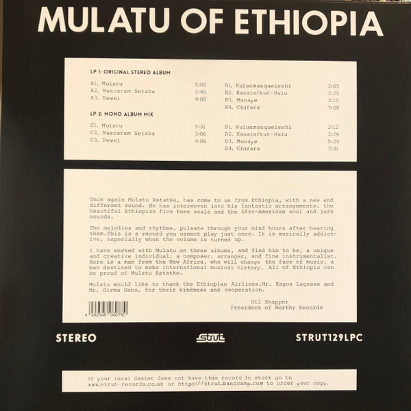 Mulatu Astatke - Mulatu Of Ethiopia | Strut (STRUT129LPC) - 2 Mulatu Astatke - Mulatu Of Ethiopia | Strut (STRUT129LPC) - 2