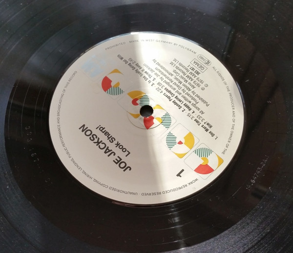 Joe Jackson - Look Sharp! | A&M Records (393 187-1) - 3 Joe Jackson - Look Sharp! | A&M Records (393 187-1) - 3