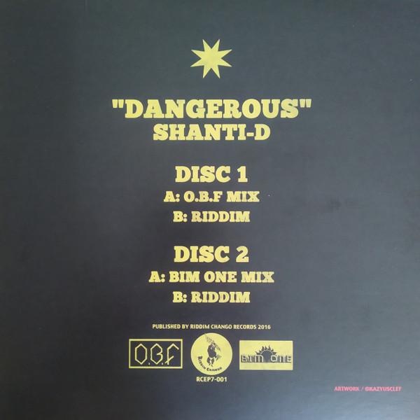 Shanti D - Dangerous | Riddim Chango (RCEP7-001) - 2 Shanti D - Dangerous | Riddim Chango (RCEP7-001) - 2