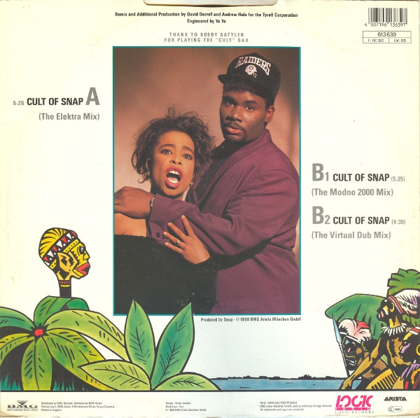 Snap! - Cult Of Snap (Remix! By Dave Dorrell) | Arista (613 639)