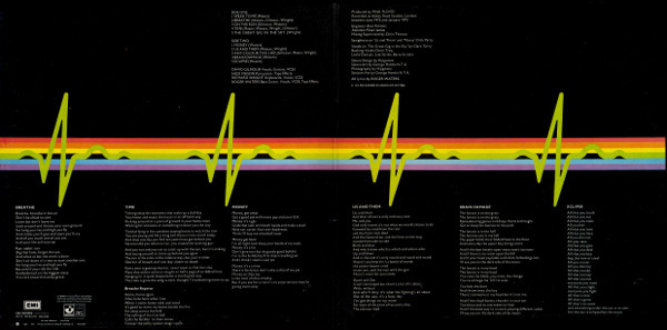 Pink Floyd - The Dark Side Of The Moon | Harvest (SHVL 804) - 3