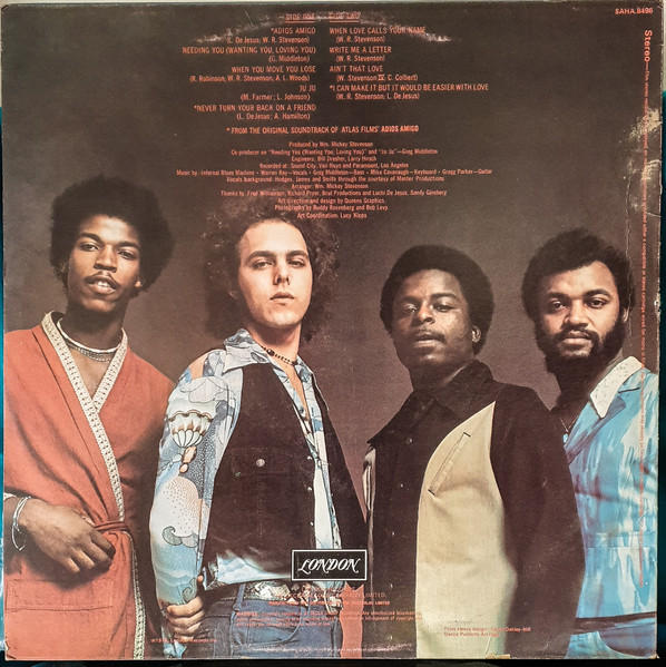 Infernal Blues Machine - Adios Amigo | London Records (SAHA-8496) - 2