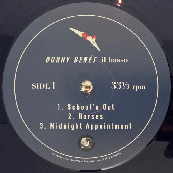 Donny Benet - Il Basso | Donnyland Records (DLAND006) - 3 Donny Benet - Il Basso | Donnyland Records (DLAND006) - 3
