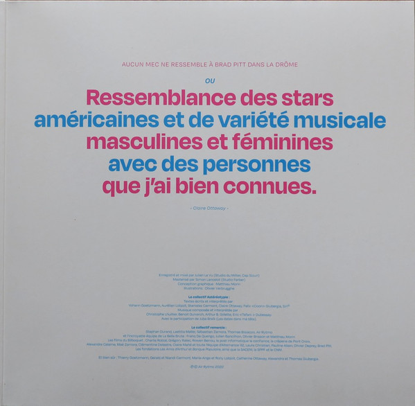 Astéréotypie - Aucun Mec Ne Ressemble À Brad Pitt Dans La Drôme | La Belle Brute (LBB2202) - 4