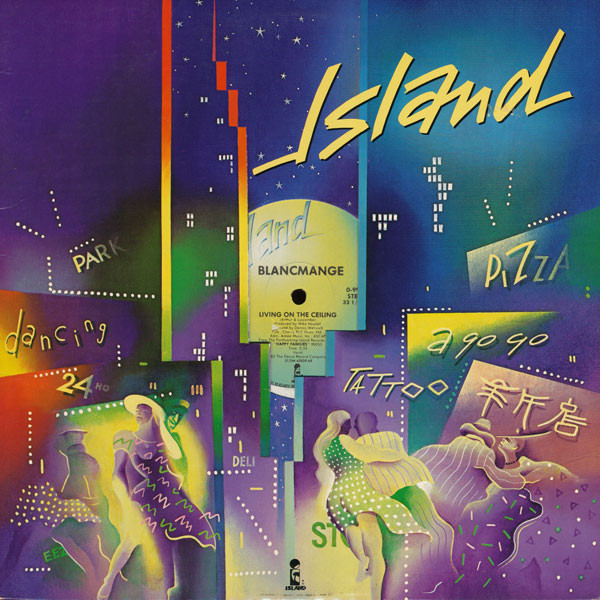 Blancmange - Living On The Ceiling / Feel Me | Island Records (0-99933) - main