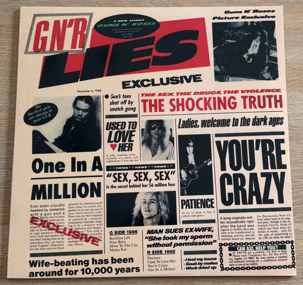 Guns N' Roses - G N' R Lies | Not On Label (Guns N' Roses) (24198) - 2