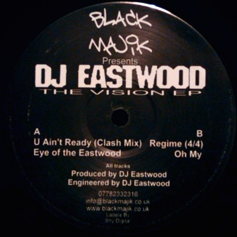 DJ Eastwood - The Vision E.P. | Black Majik Recordings (MAJIK 7) - main DJ Eastwood - The Vision E.P. | Black Majik Recordings (MAJIK 7) - main