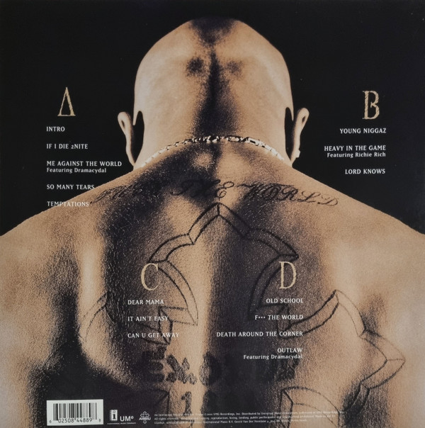 2Pac - Me Against The World | Interscope Records (00602508448898) - 3