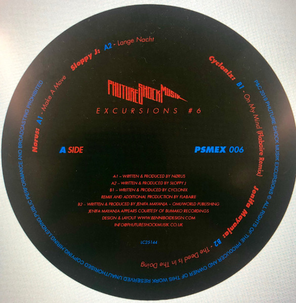 Various - Excursions # 6 | Phuture Shock Musik (PSMEX006) - 2 Various - Excursions # 6 | Phuture Shock Musik (PSMEX006) - 2