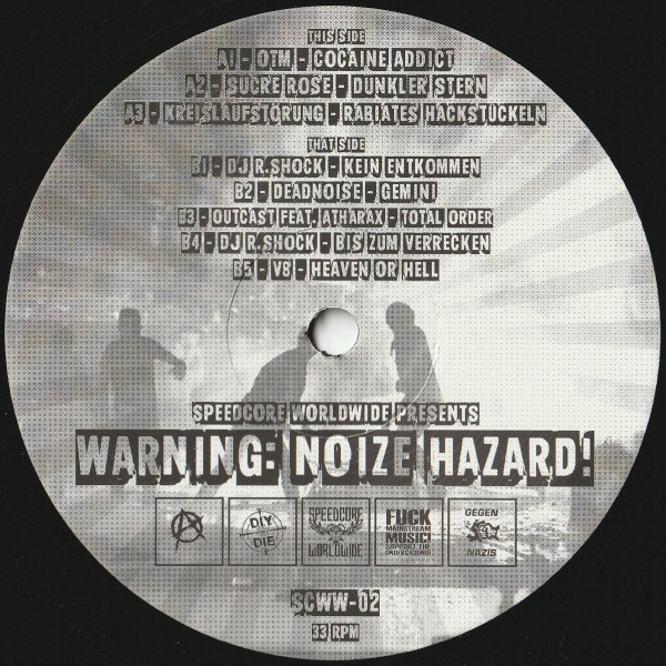 Various - Warning: Noize Hazard! | Speedcore Worldwide Audio Netlabel (SCWW-02)
