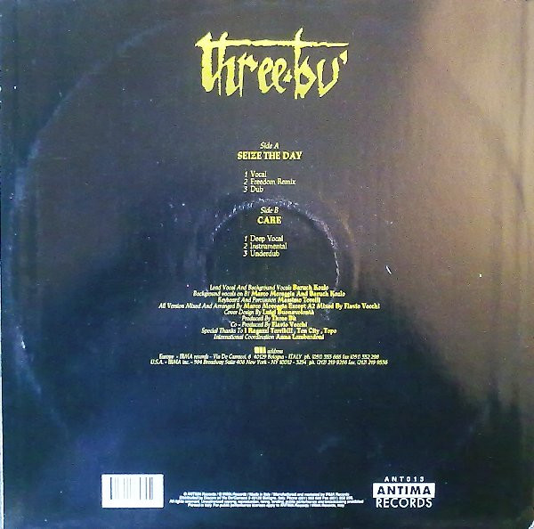 Three-Bu - Seize The Day | Antima Records (ANT 013) - 2