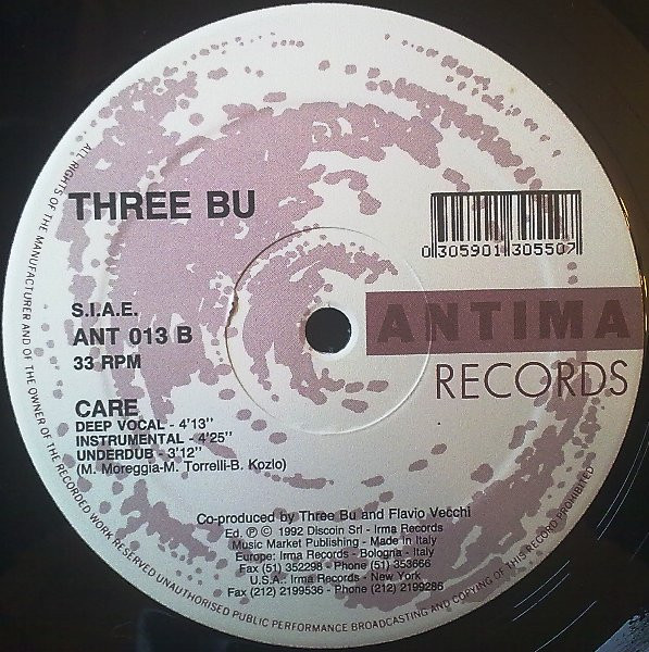 Three-Bu - Seize The Day | Antima Records (ANT 013) - 4