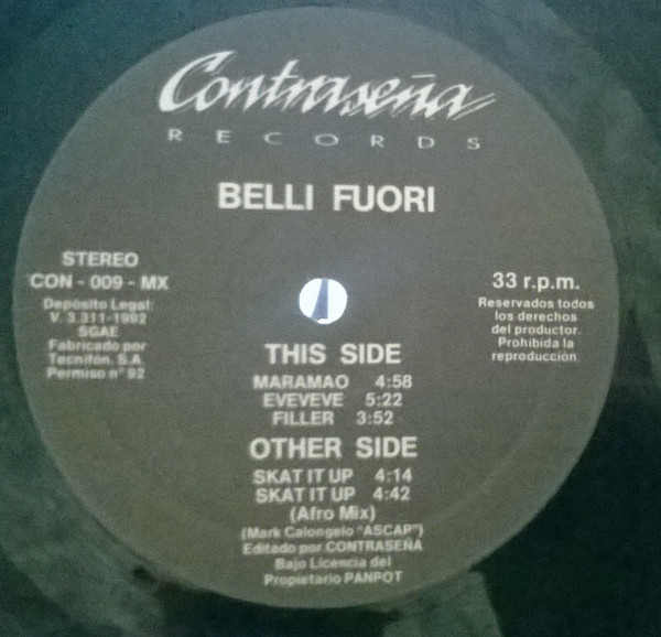 Belli Fuori - EP | Contraseña Records (CON-009-MX) - 4