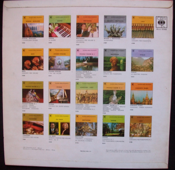 Henryk Szeryng , Johann Sebastian Bach - Sonates E Partite Per Violino Solo - Vol.1 | CBS (51068) - 2