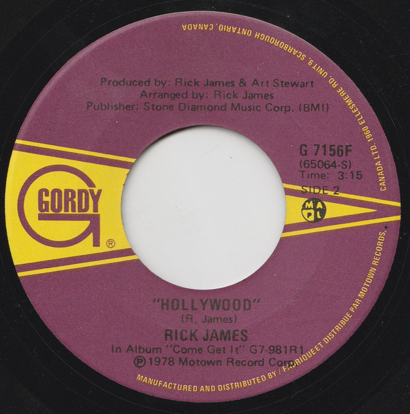 Rick James - You And I | Gordy (G 7156F) - 2