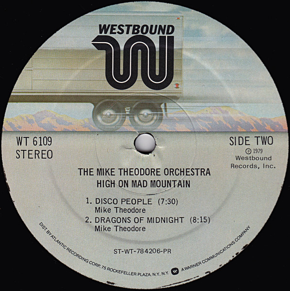 The Mike Theodore Orchestra - High On Mad Mountain | Westbound Records (WT 6109) - 4