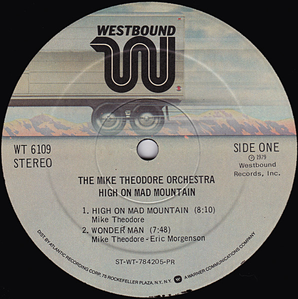 The Mike Theodore Orchestra - High On Mad Mountain | Westbound Records (WT 6109) - 3